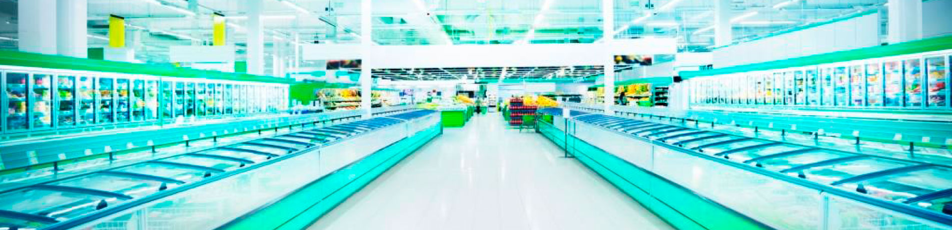 Supermarket aisle